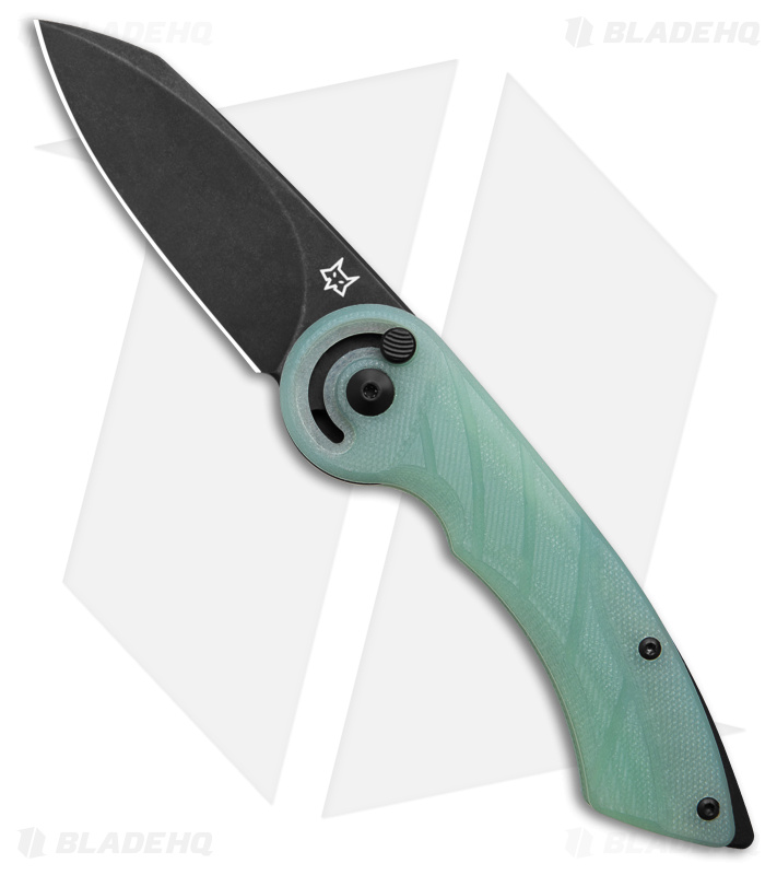 Fox Knives Exclusive Radius Folding Knife Natural G-10 (2.9" Black M390)