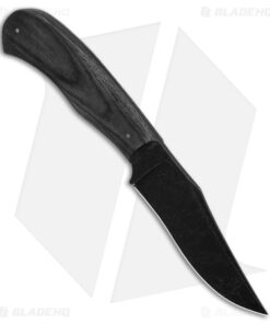 Alternative view of 15:58 Knife Co. Revere Fixed Blade Knife Black Micarta (4" Black SW)