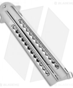 Alternative view of 29 Knives Chris Olofson 3.75" Tanto Fluted Skeleton Butterfly Knife