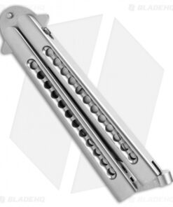 Alternative view of 29 Knives Chris Olofson 3.75" Weehawk Fluted Skeleton Butterfly Knife