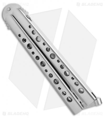 29 Knives Chris Olofson 4" Wharncliffe Deluxe Skeleton Butterfly Knife - Image 2