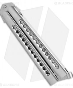 Alternative view of 29 Knives Chris Olofson 3.75" Wharncliffe Fluted Skeleton Butterfly Knife