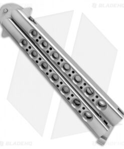 Alternative view of 29 Knives Chris Olofson 4" Scimitar Balisong Deluxe Skeleton Butterfly Knife