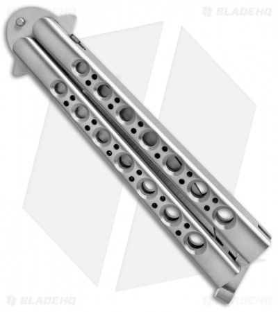 29 Knives Chris Olofson 4" Upswept Balisong Deluxe Skeleton Butterfly Knife - Image 2