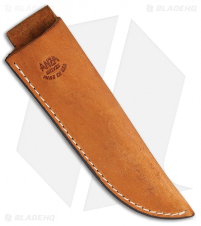 Anza Knives MC-4FE Fixed Blade Knife Full Stag Horn (4" Satin) - Image 2