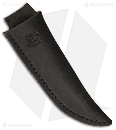 Anza Knives NK-M Fixed Blade Knife Black Canvas Micarta (3.25" Satin) - Image 2