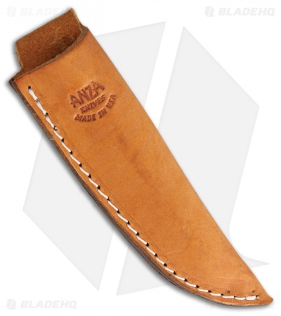 Anza Knives SP-3FE Fixed Blade Knife Full Stag (3.5" Plain) - Image 2