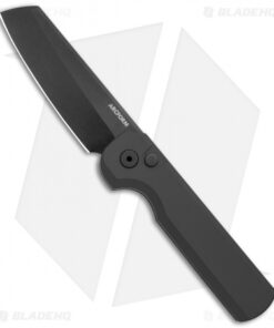 Arcform "Darcform" Slimfoot Automatic Knife Black Aluminum (3.125" Black)
