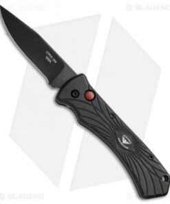 Paragon ERT Automatic Knife w/ Red Firing Button (3.5" Black)