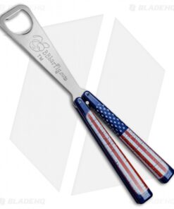 BB Barfly Bottle Opener Butterfly Trainer (Wild American Flag)