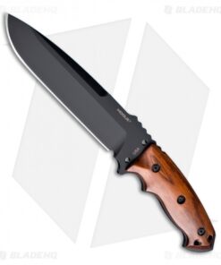 Hogue Knives EX-F01 Large Tactical Fixed Blade Knife Cocobolo (7" Plain) 35156