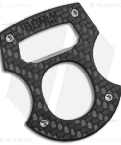 BRNLY Baldy Contra Cypop Bottle Opener Carbon Fiber/Titanium Exclusive