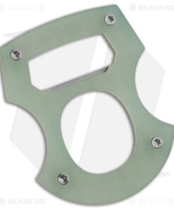 BRNLY Baldy Contra Cypop Bottle Opener Jade G-10/Titanium Exclusive