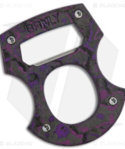 BRNLY Baldy Contra Cypop Bottle Opener Purple Haze CF/Titanium Exclusive