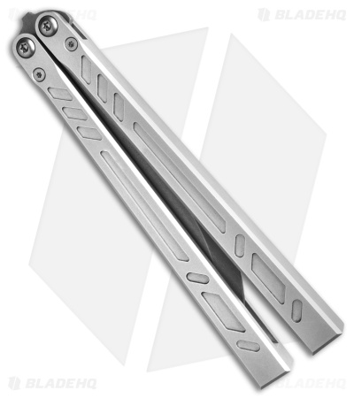 BRS Barebones Balisong Butterfly Knife Aluminum Channel (4.5" SW) - Image 2