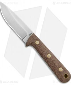 Battle Horse Knives Woodsman Pro Fixed Blade Natural Micarta (3.8" Satin) BHK