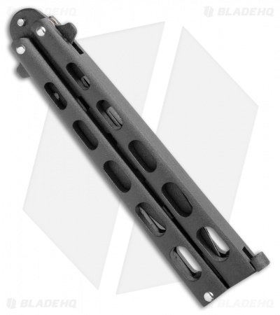 Bear & Son 115BTR Large Butterfly Knife Trainer Black (4" Black) - Image 3