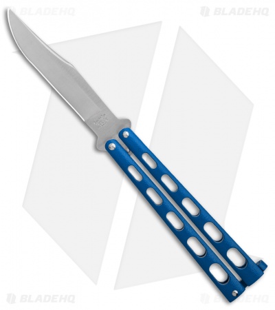 Bear & Son 2-Pack Butterfly Knife Special Blue (114BL + 114BLTR) - Image 2