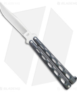Bear & Son 5" Butterfly Knife Galaxy (4" Satin) 114GX