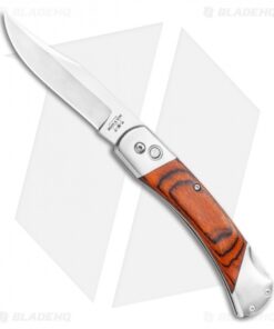 Bear and Son Automatic Lockback Knife Rosewood (3.5" Satin)