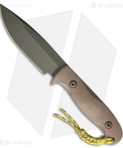 Behring Made Technical Bridger Fixed Blade Knife Coyote G-10 (4" OD Cerakote)