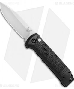 Benchmade 4400 Casbah Automatic Knife Black Grivory (3.4" Satin)