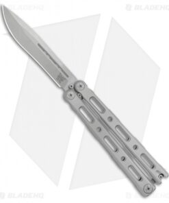 Benchmade 85 Bali-Song Butterfly Knife Integral Titanium (4.4" Stonewash)