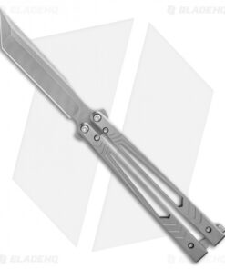 Biegler Bladeworks Custom Archon Balisong Knife Titanium (4.3" Stonewash)