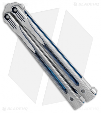 Biegler Bladeworks Custom Double Edge Cylon Handles Special Edition (4.5" Satin) - Image 3