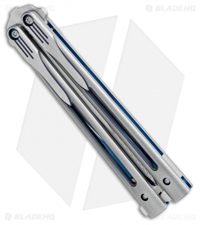 Biegler Bladeworks Custom Double Edge Cylon Handles Special Edition (4.5" Satin) - Image 2