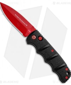 Boker Black Widow Kalashnikov Dagger Automatic Knife (3.25" Red D2)