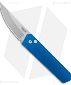 Boker Burnley Kwaiken Compact Automatic Knife Blue (3" Stonewash) Pro-Tech
