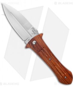 Boker Pocket Smatchet Dagger Folding Knife Rosewood (4" Satin) Gedraitis