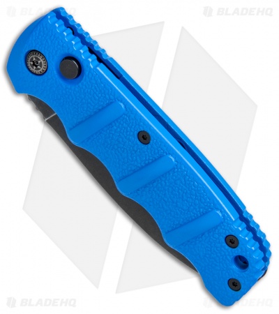 Boker Kalashnikov Dagger Automatic Knife Blade HQ Blue (3.25" Smokewash D2) - Image 2