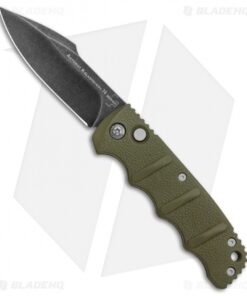 Boker Kalashnikov Harpoon Automatic Knife OD Green (3.25" Smokewash D2)