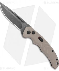 Boker Plus Intention II Automatic Knife Coyote G-10 (3.25" Black SW) 01B0483
