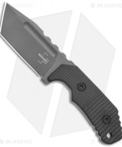 Boker Plus Little Dvalin Tanto Fixed Blade Black G-10 (3.3" Gray) 02BO034