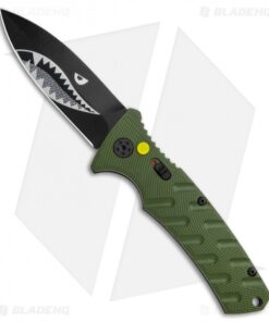 Boker Warhawk Strike Dagger Automatic Knife Black (3.25" Black D2)