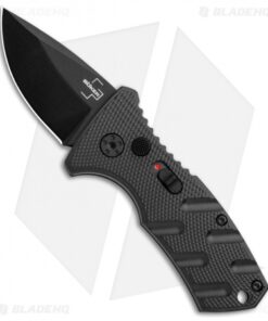 Boker Stubby Strike CA Legal Automatic Knife (1.9" Black D2)