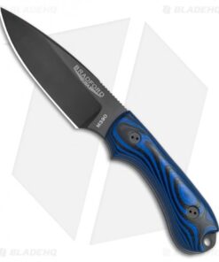 Bradford Knives Guardian3 Knife 3D Black/Blue G-10 (3.5" False Edge DLC)