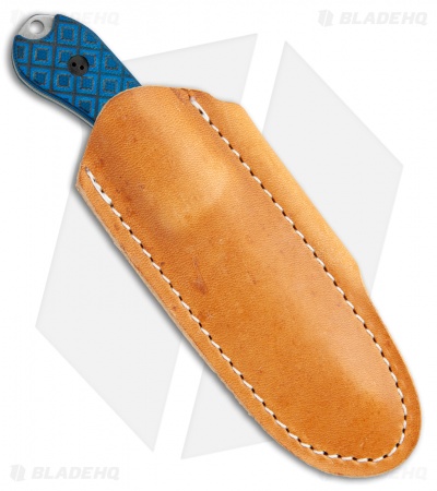 Bradford Knives Guardian3 Fixed Blade Black/Blue G-10 (3.5" False Edge AEB-L SW) - Image 3