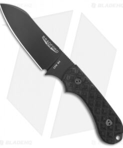 Bradford Guardian3 Sheepsfoot Fixed Blade Knife Black G-10 (3.5" DLC M4)