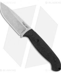 Bradford Knives Guardian4.5 Fixed Blade 3D Black Micarta (4" Sabre SW)