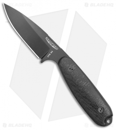 Bradford Knives Guardian3.5 Fixed Blade 3D Carbon Fiber (3.75" DLC M4)