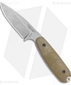 Bradford Knives Guardian3.5 Fixed Blade 3D OD Green (3.75" Stonewash M4)