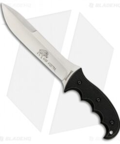 Browning Hog Hunter Fixed Blade Knife Black Rubber (6.75" Satin)