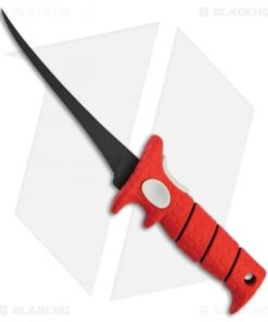 Bubba Blade Whiffie 11" Fixed Blade Knife Red Rubber (5.75" Black)