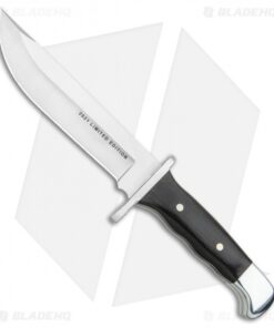 Buck 124 Frontiersman Fixed Blade Knife Ebony (6.25" Satin) 0124BRSLE