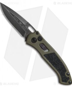 Buck Impact Automatic Knife OD Green (3.125" Black SW) 0898GRS