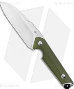 CIVIVI Kepler Fixed Blade Knife OD Green G-10 w/Lanyard (4.5" Satin)